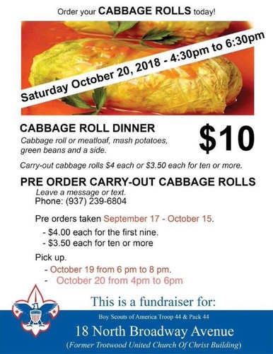 10.20.18 cabbage roll flyer