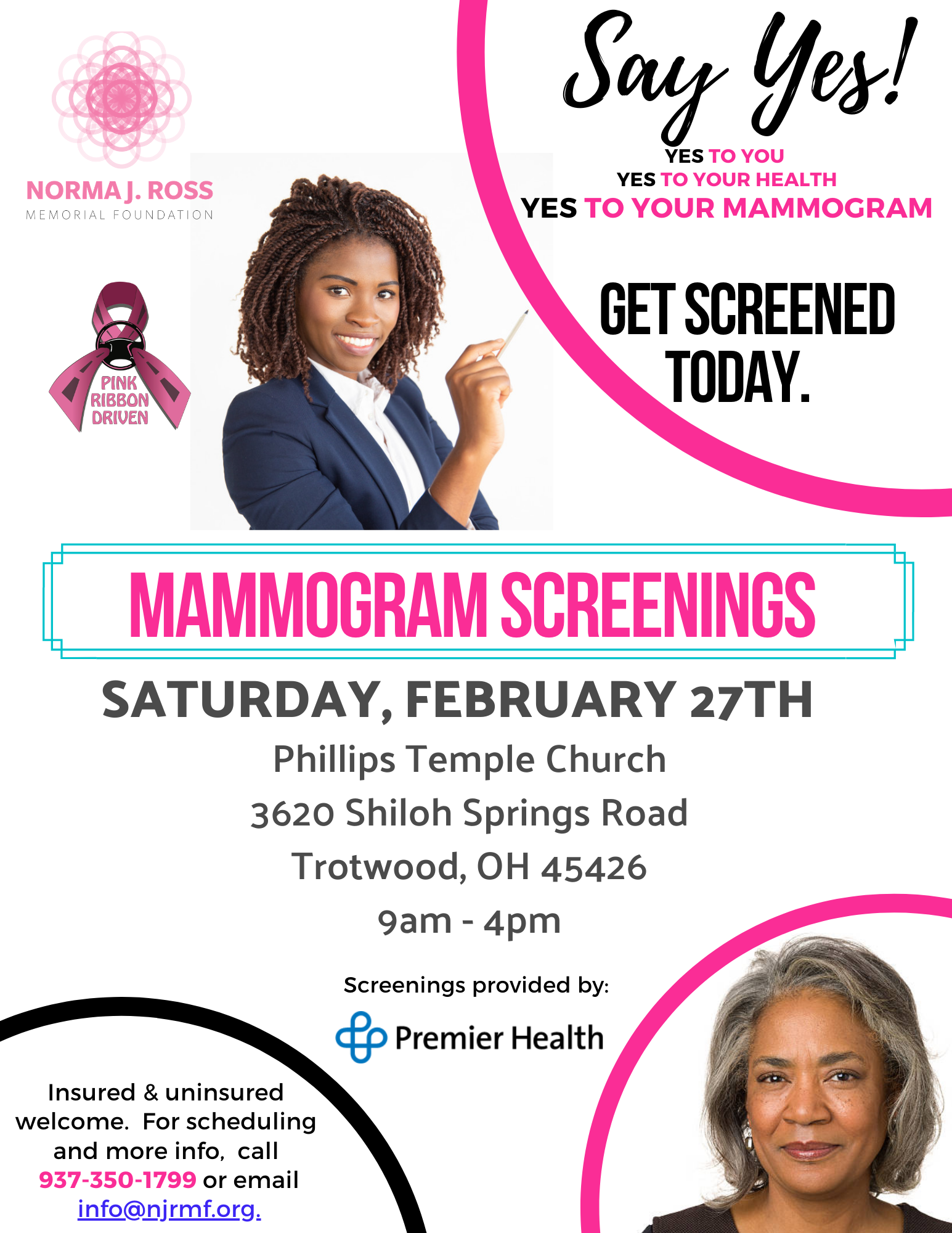 mobile mammogram screenings feb 27th 3